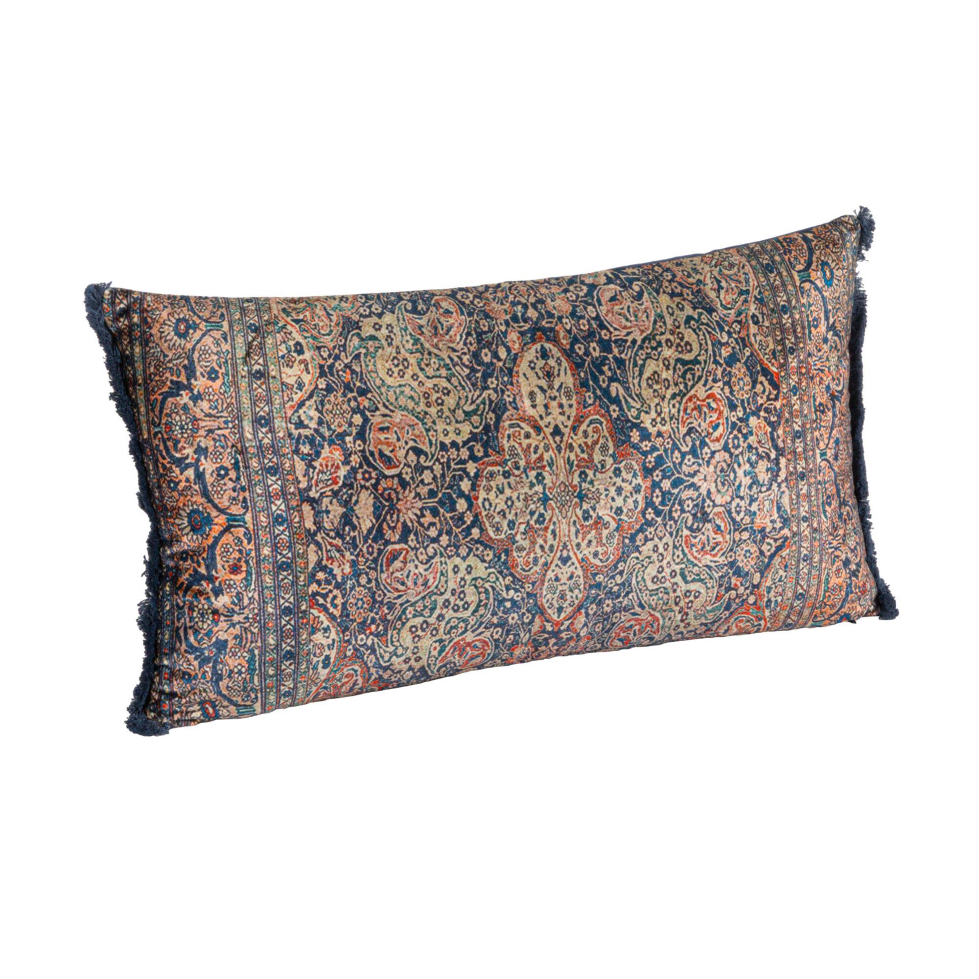 Hello Honey® 26" x 14" Eclectic Vintage Fringed Lumbar Pillow